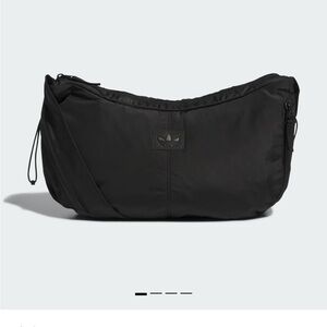Adidas Black Nylon Crossbody Bag nwt